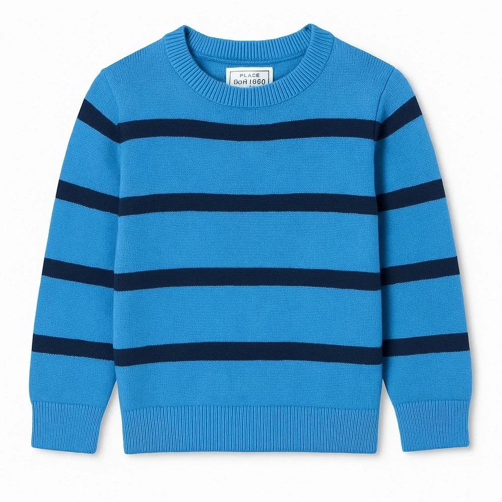 The Children’s Place Boys’ Striped Sweater – Size 2T